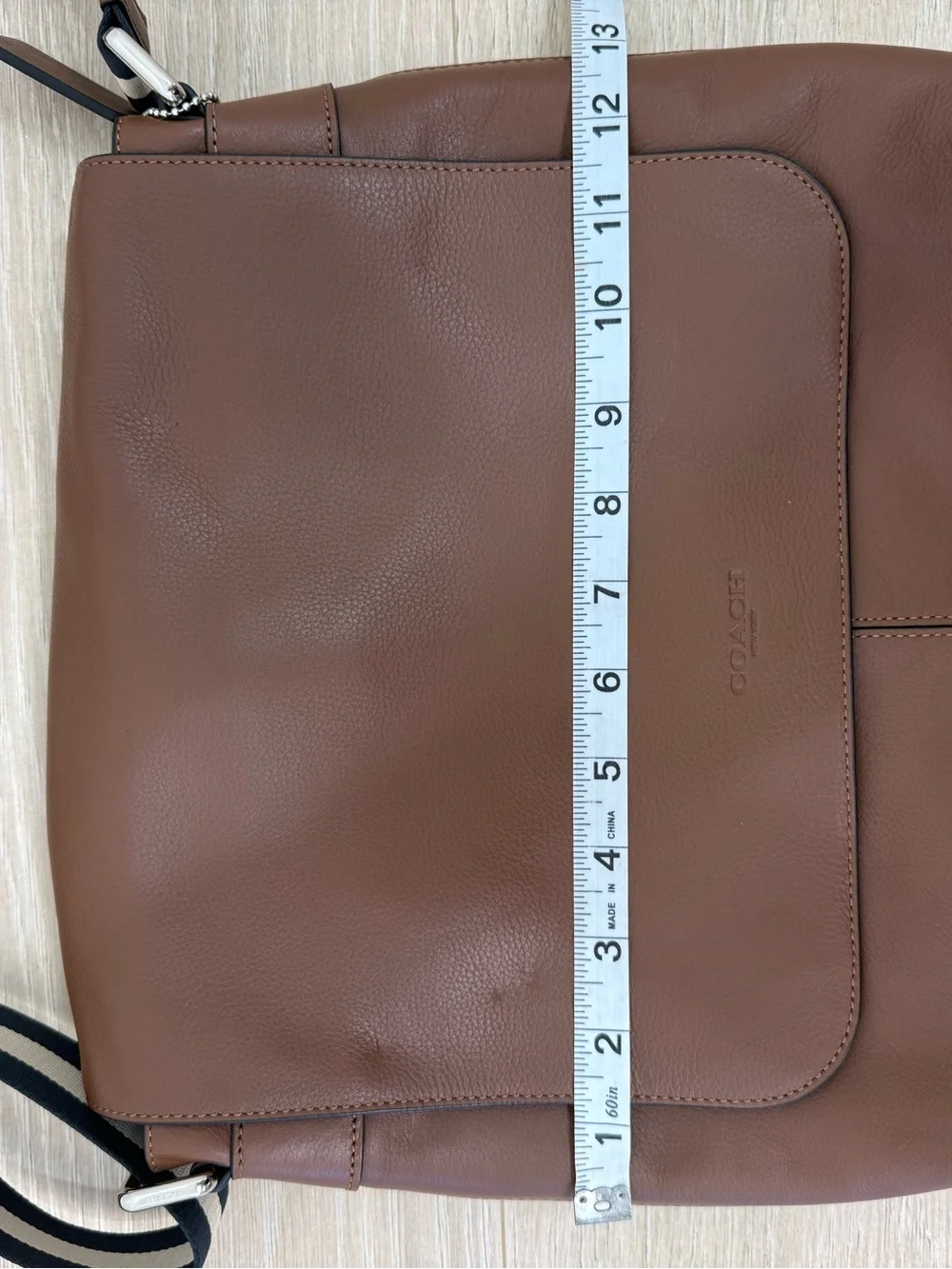 Coach Charles Small Messenger Saddle Bag